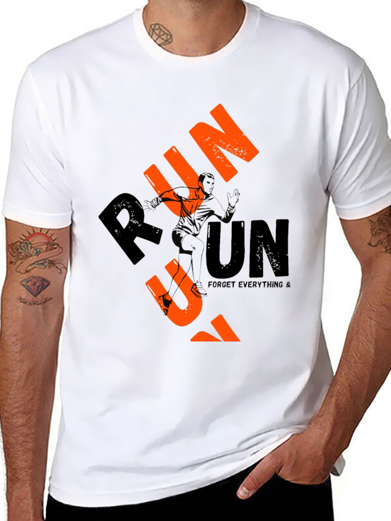 Run T-Shirt - Forget Everything and Run