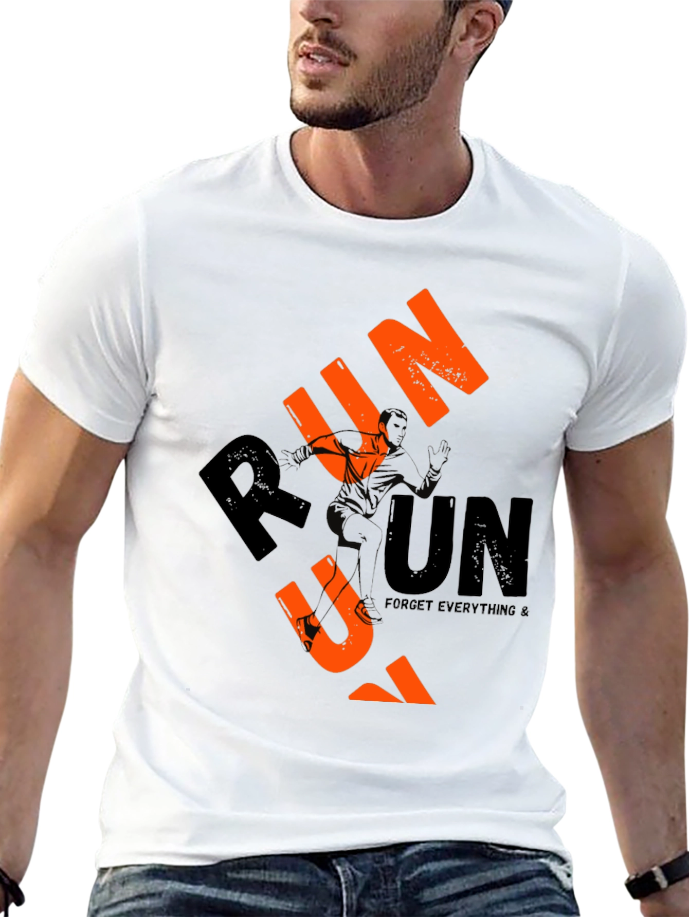 Run T-Shirt - Forget Everything and Run