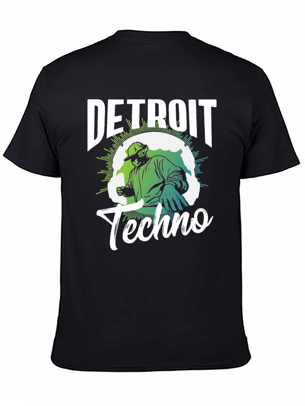 Detroit Techno Graphic T-Shirt