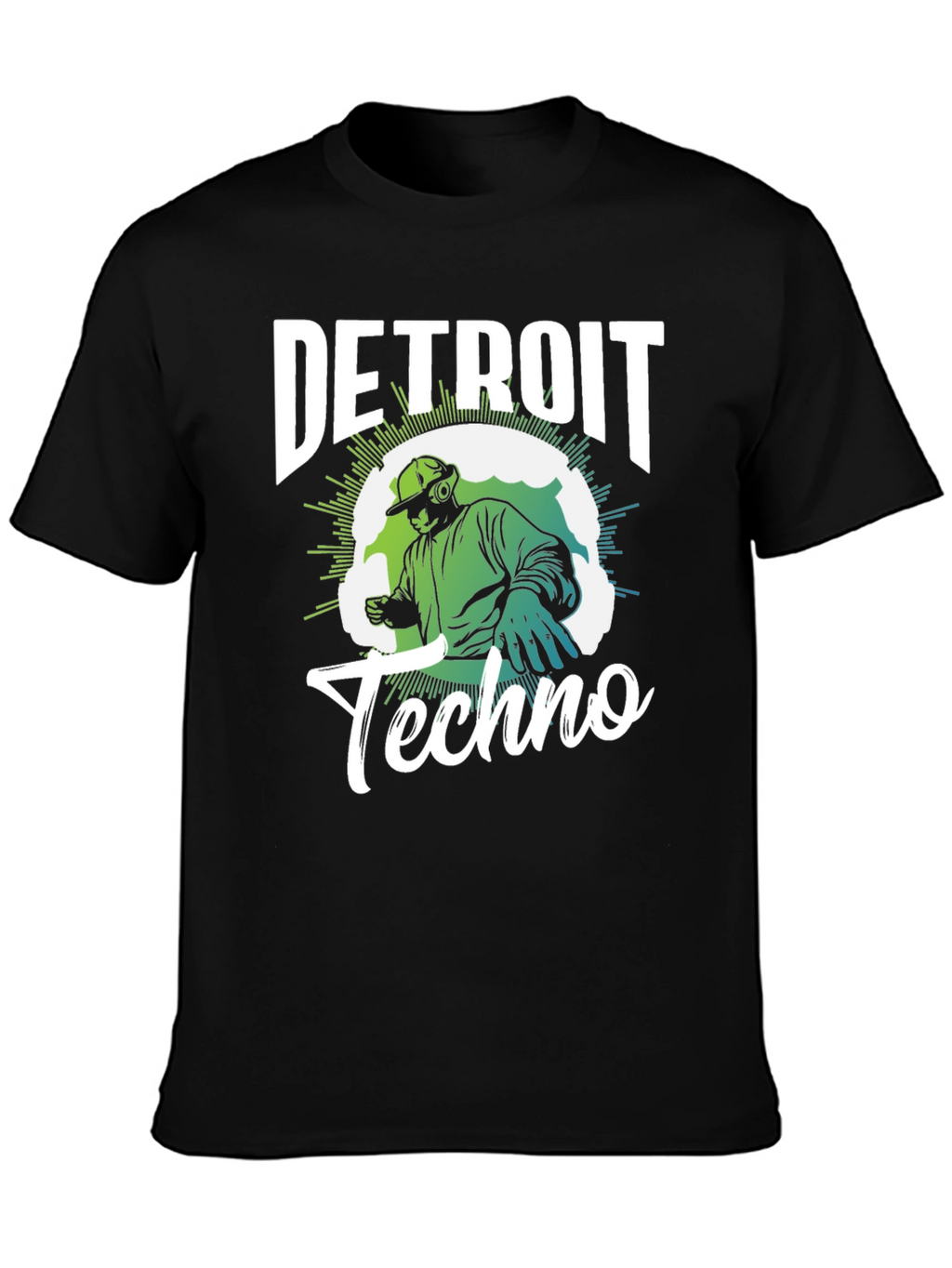 Detroit Techno Graphic T-Shirt