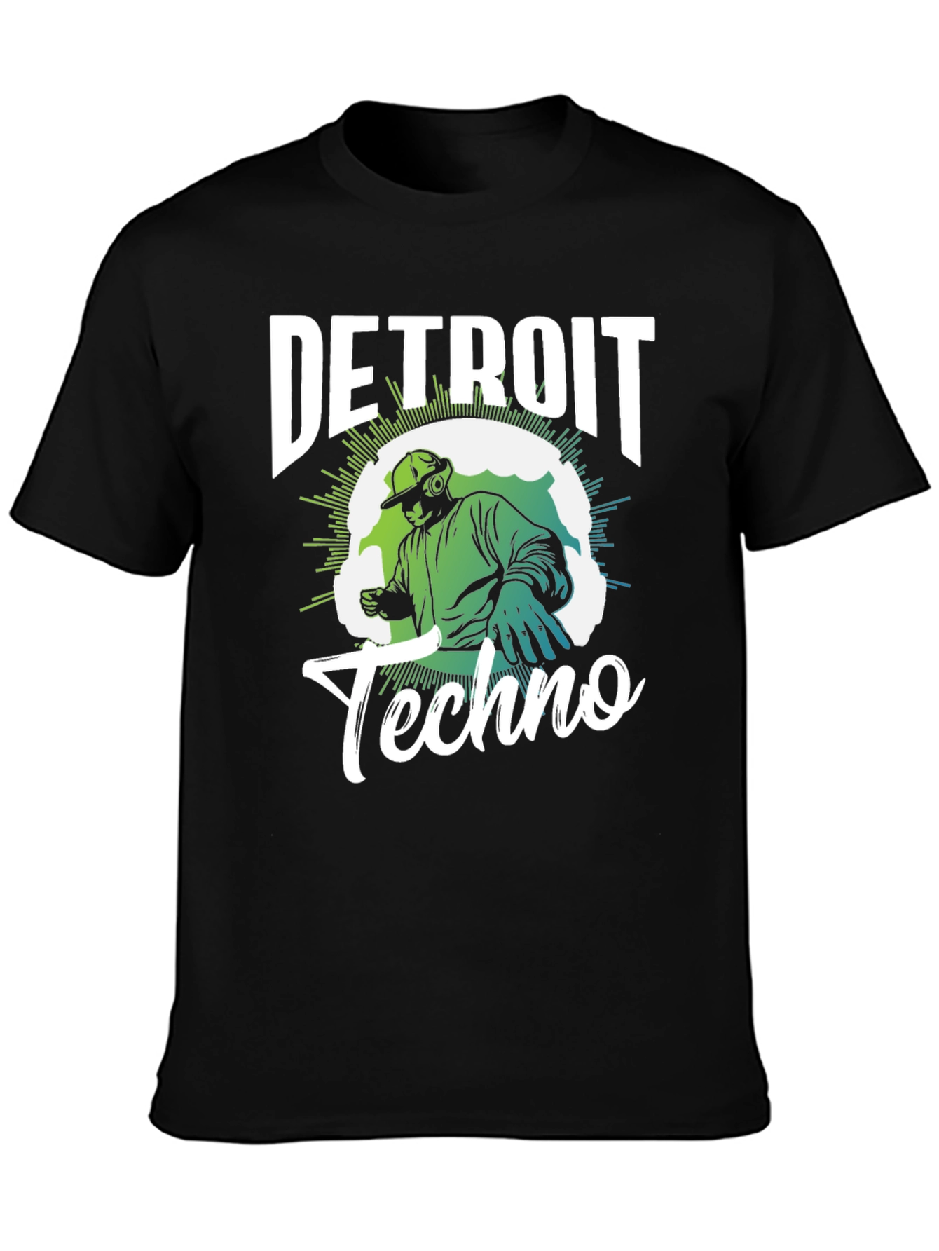 Detroit Techno Graphic T-Shirt