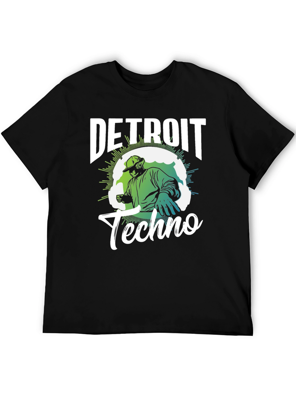 Detroit Techno Graphic T-Shirt