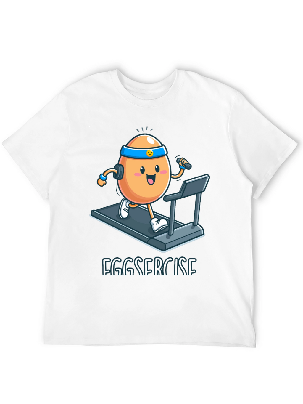 Eggsercise T-Shirt: Funny Workout Egg Tee