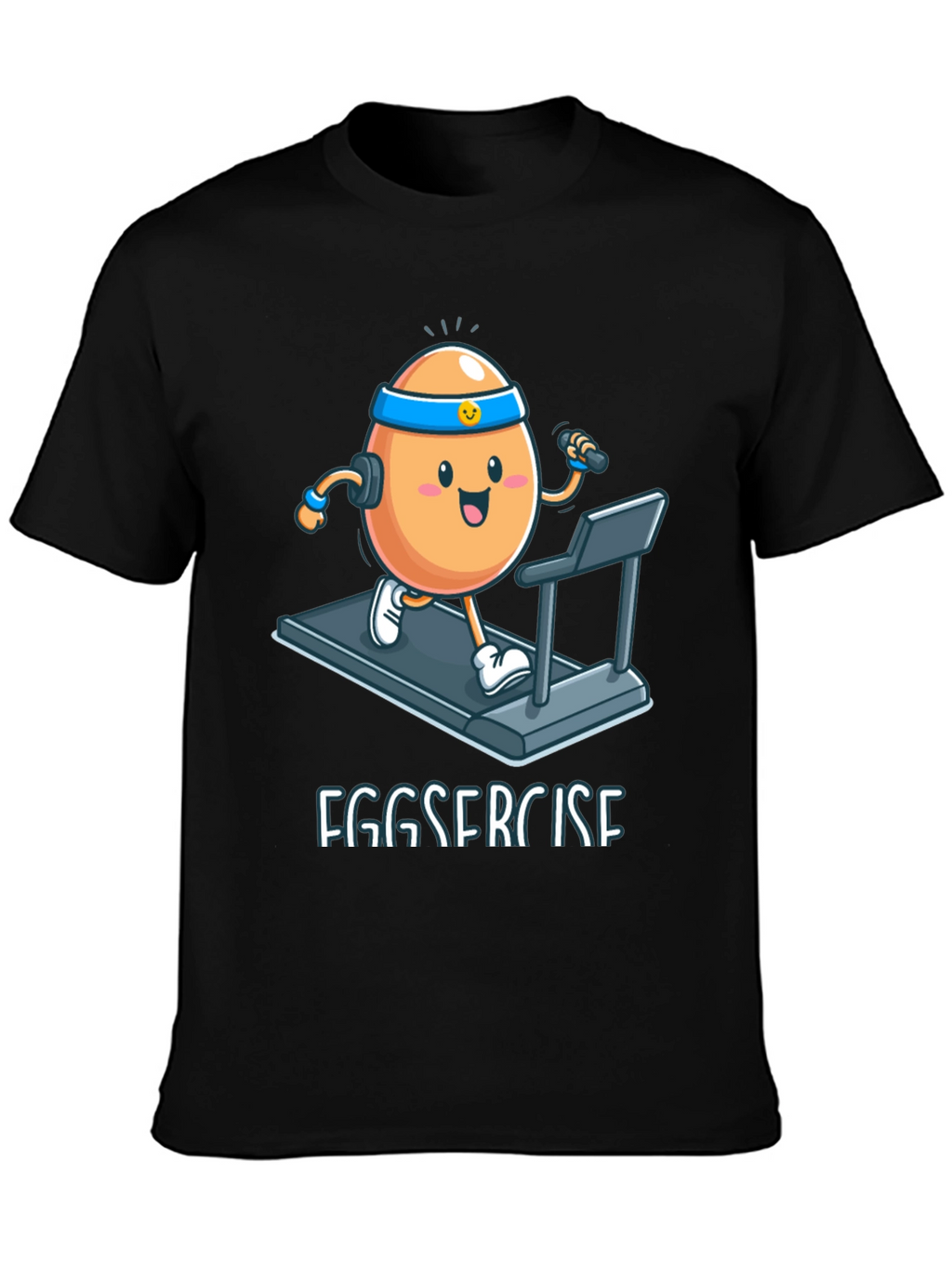 Eggsercise T-Shirt: Funny Workout Egg Tee