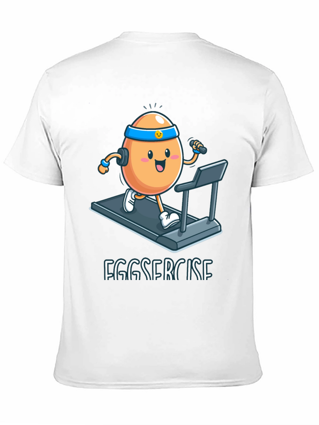Eggsercise T-Shirt: Funny Workout Egg Tee