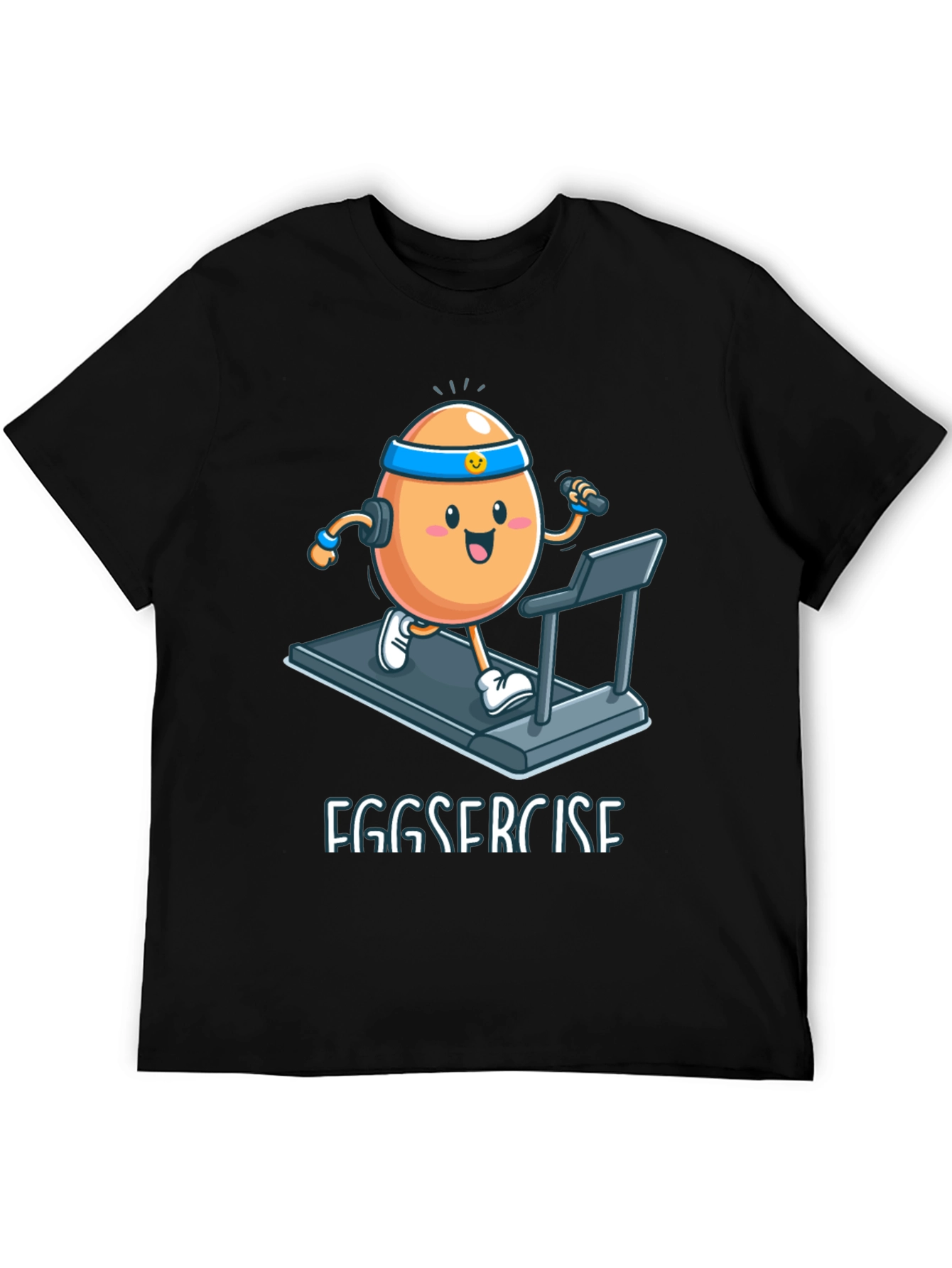 Eggsercise T-Shirt: Funny Workout Egg Tee