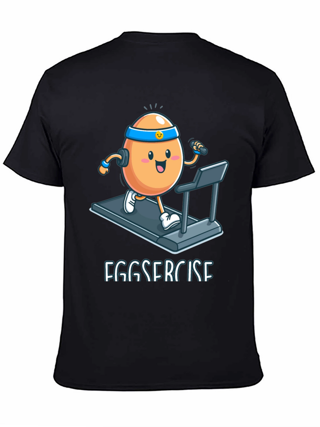 Eggsercise T-Shirt: Funny Workout Egg Tee