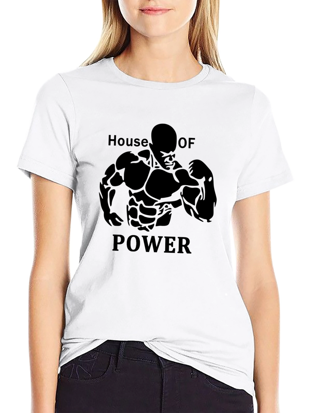 House of Power Black Graphic Tee
