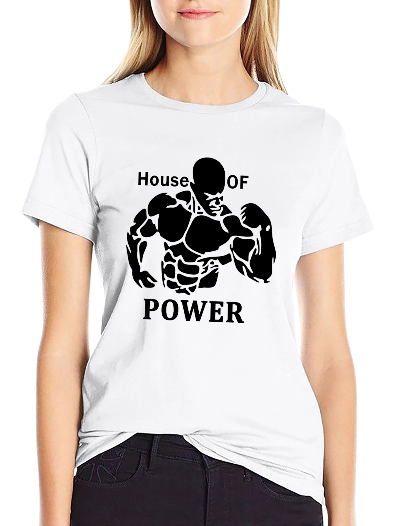 House of Power Black Graphic Tee