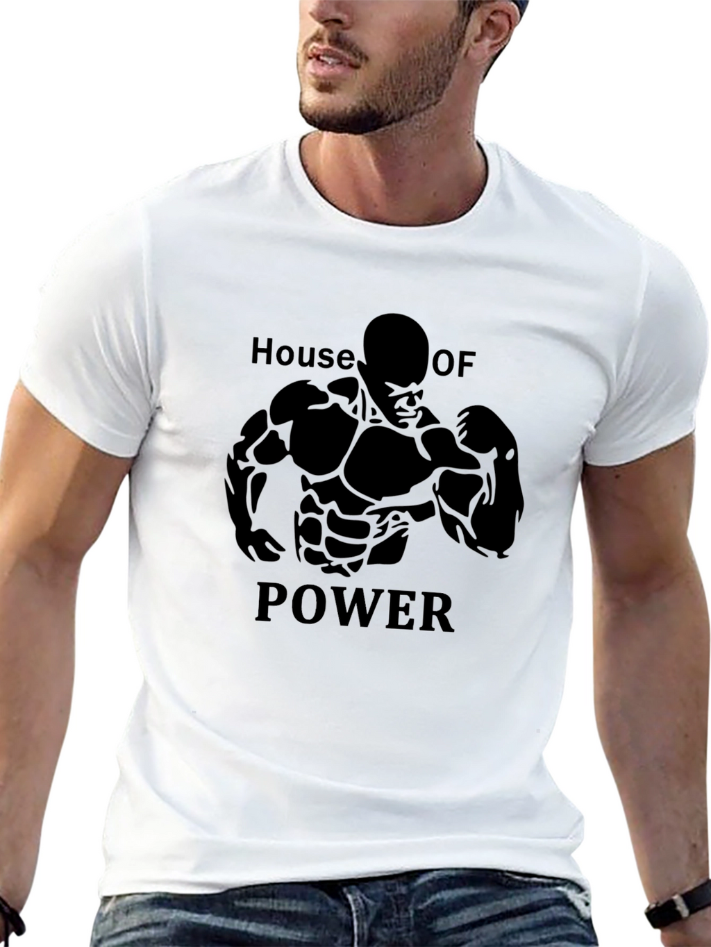 House of Power Black Graphic Tee