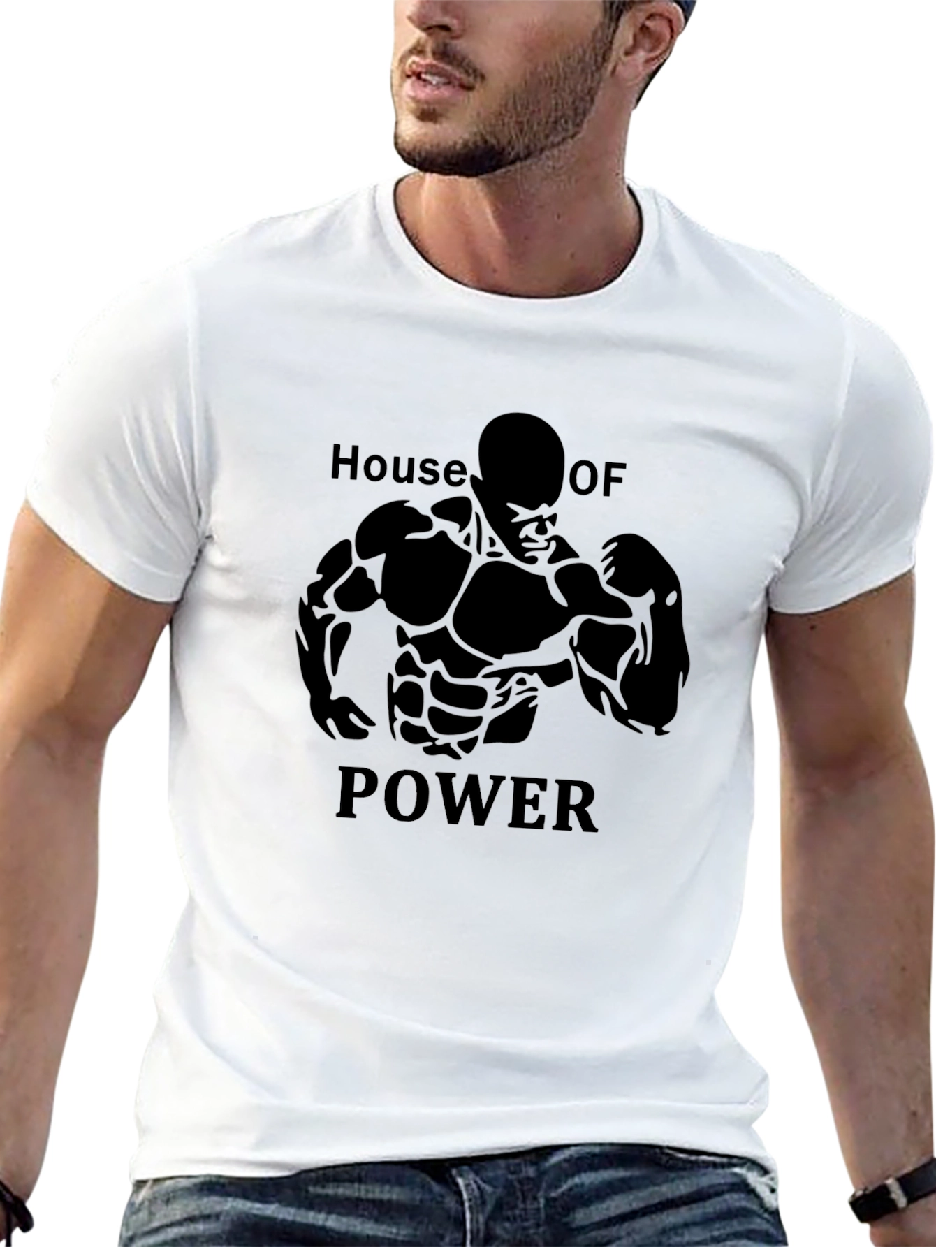 House of Power Black Graphic Tee