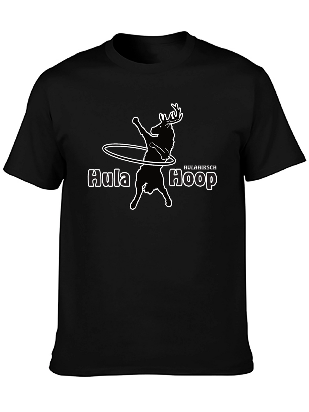 Hula Hoop Deer Graphic Tee