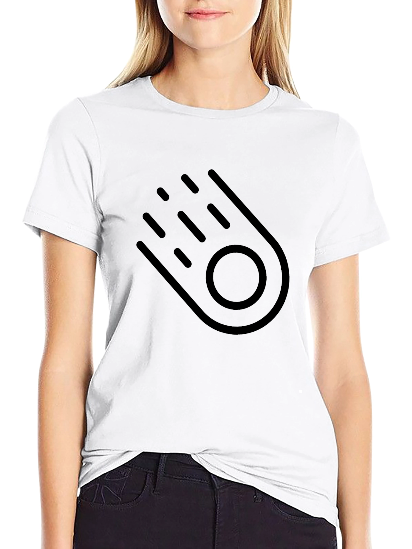 Black Comet Graphic Tee - Stylish Casual Wear