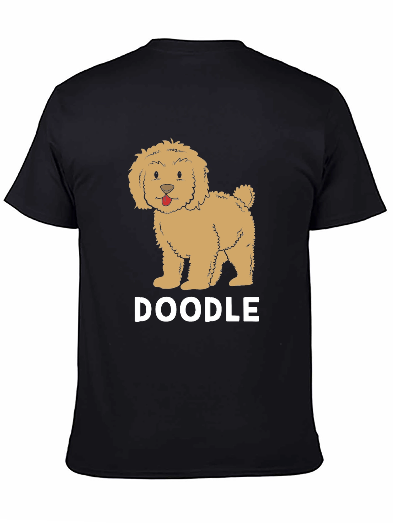 Doodle Dog Graphic Tee - Cute Pet Lover Shirt