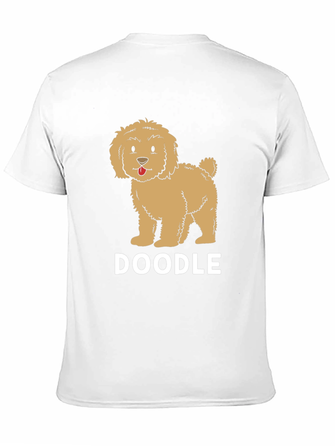 Doodle Dog Graphic Tee - Cute Pet Lover Shirt