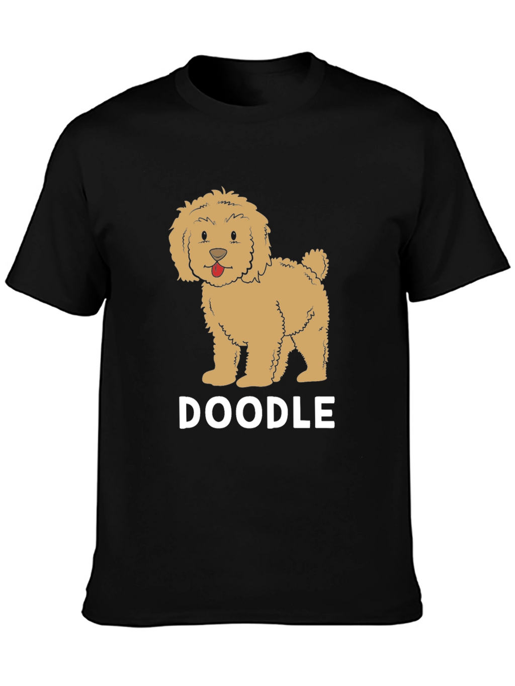 Doodle Dog Graphic Tee - Cute Pet Lover Shirt