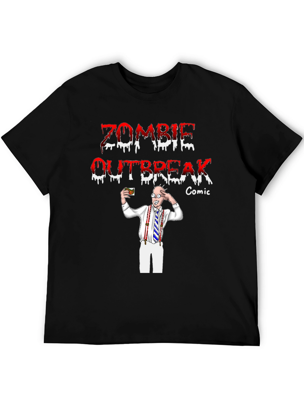 Zombie Outbreak Comic T-Shirt