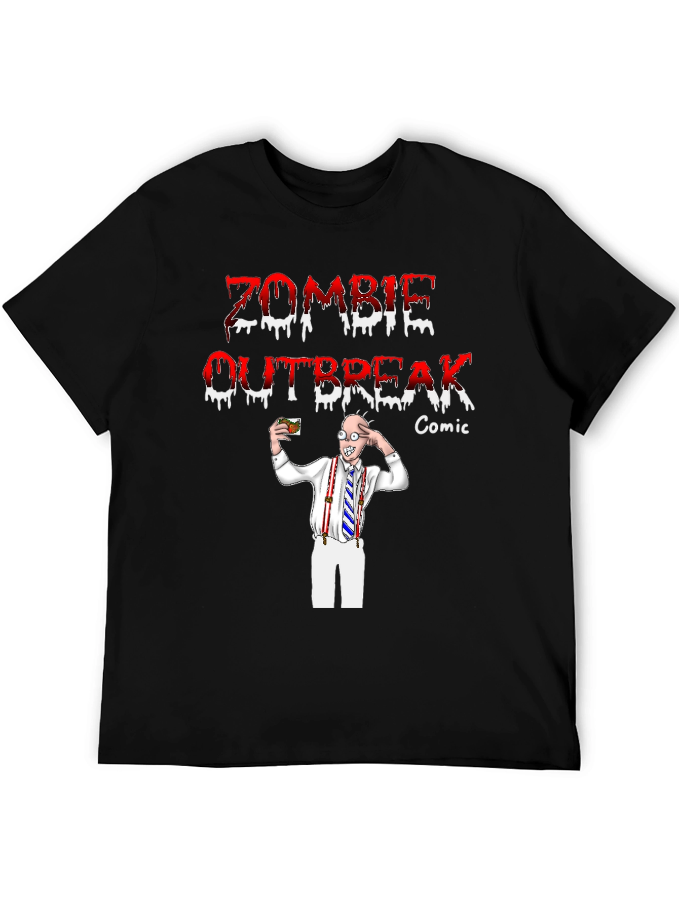 Zombie Outbreak Comic T-Shirt