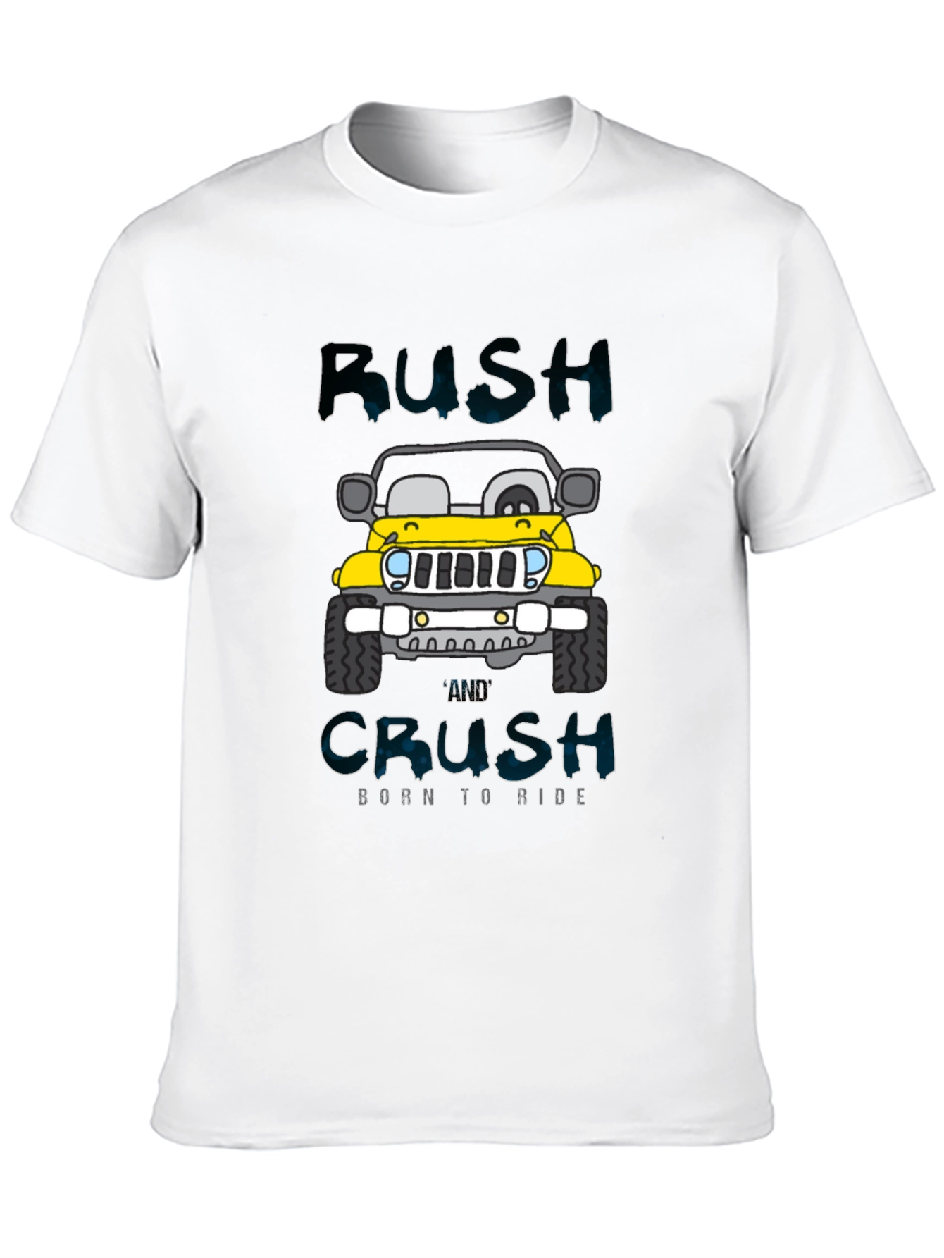 Rush and Crush Born to Ride Graphic T-Shirt