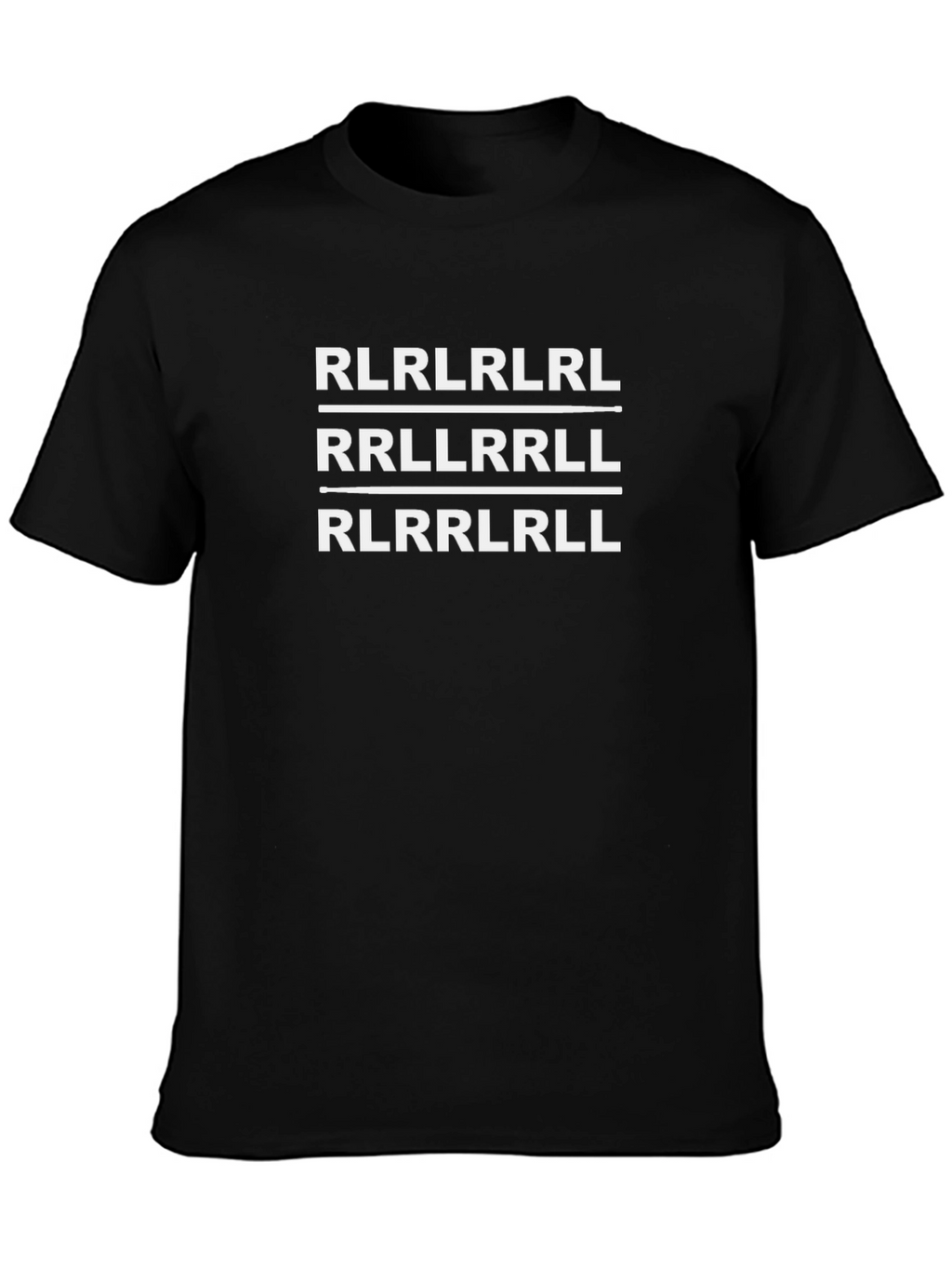 Drummer Rhythm T-Shirt - RLRLLRLL