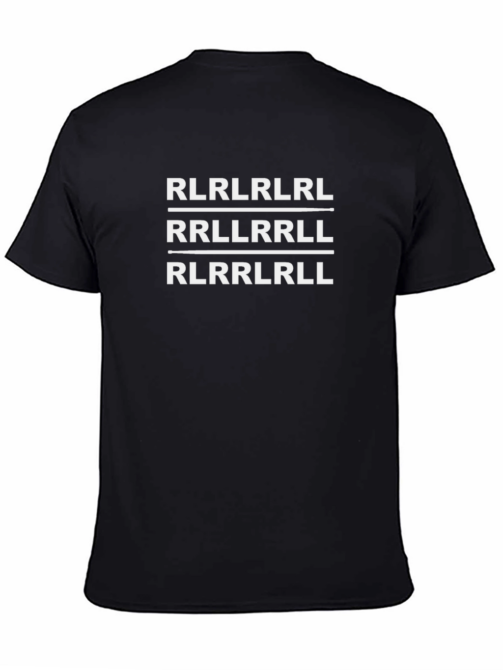 Drummer Rhythm T-Shirt - RLRLLRLL