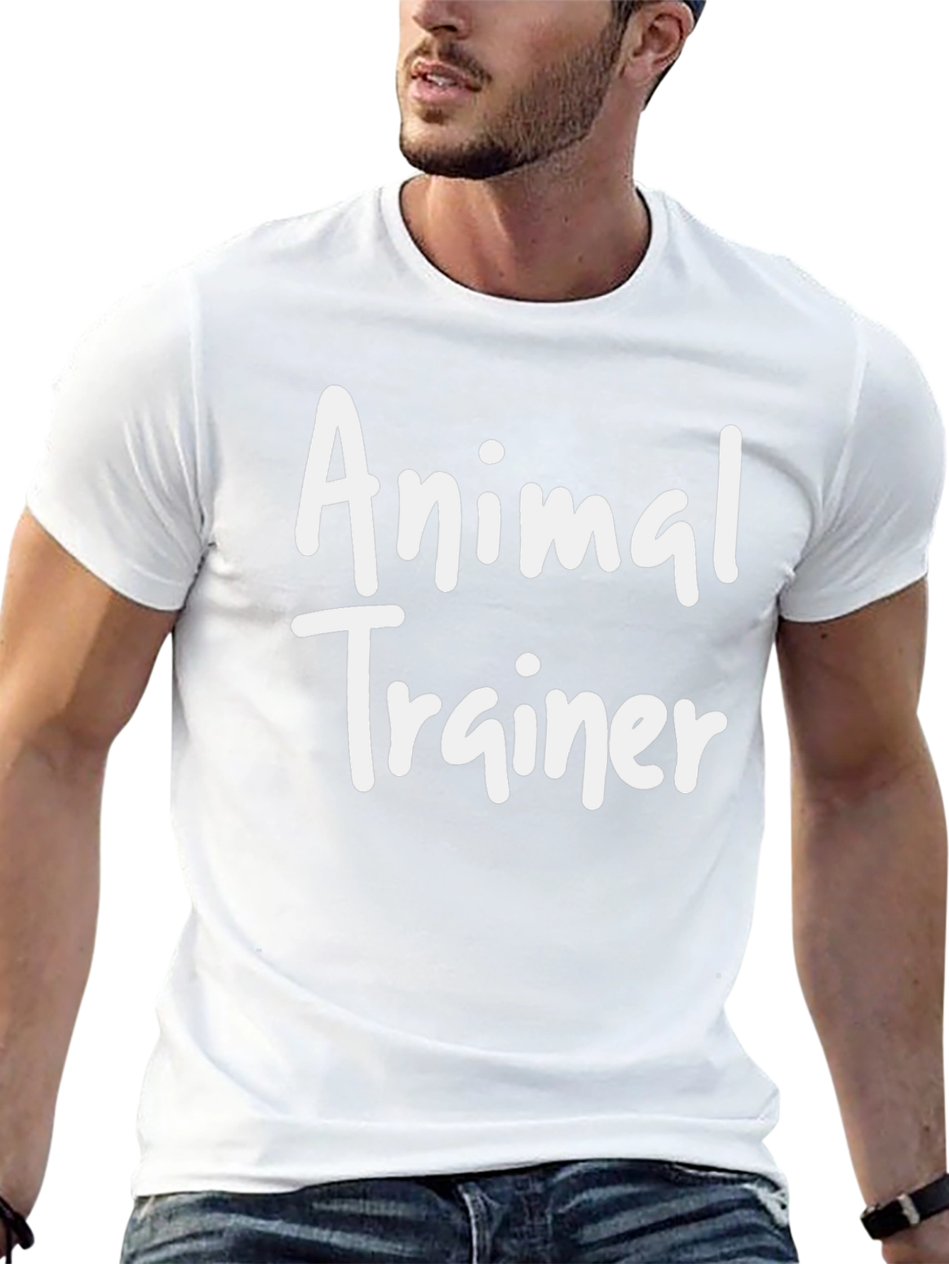 Animal Trainer T-Shirt - Black Graphic Tee