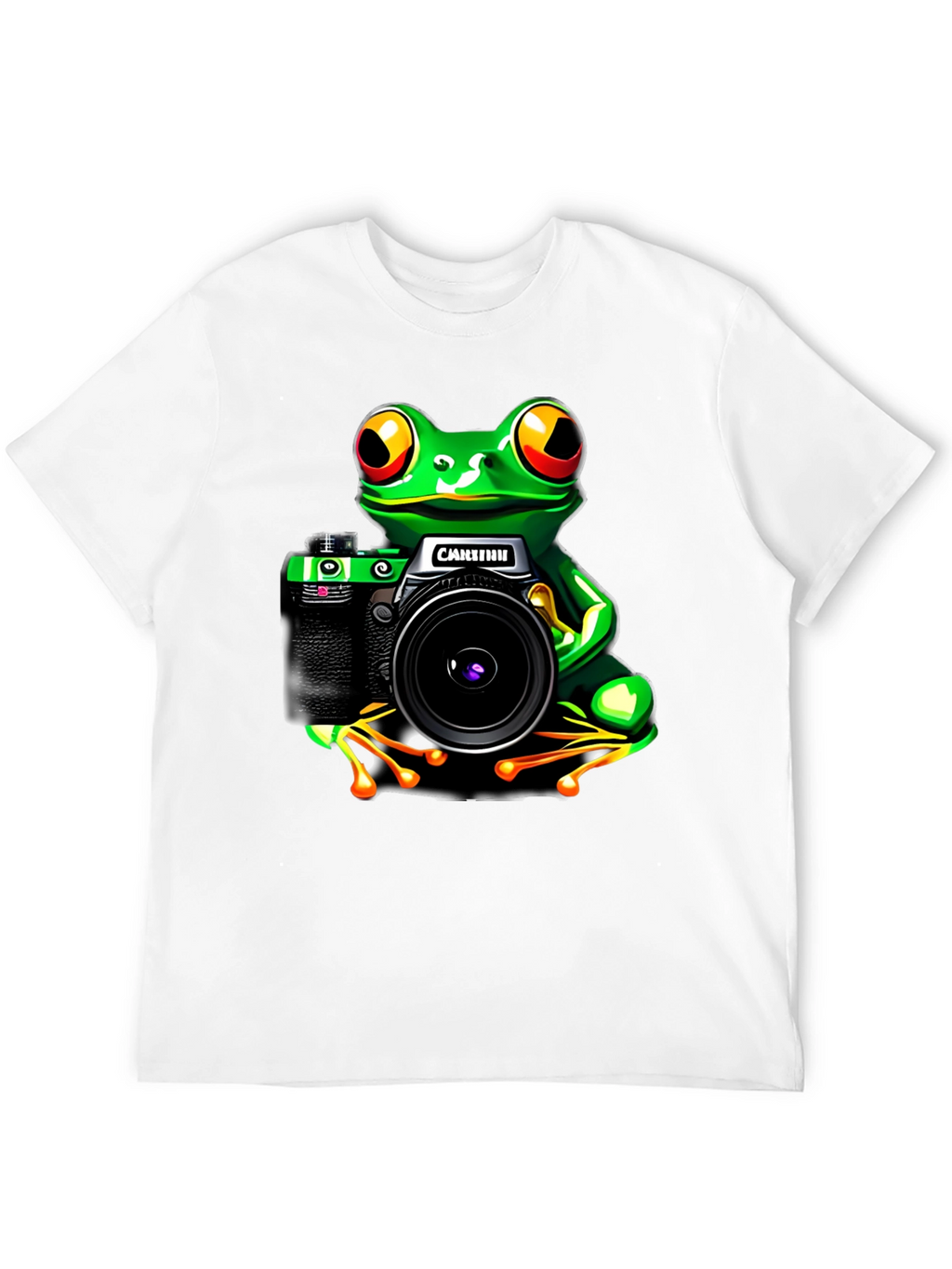 Frog Photographer Graphic T-Shirt