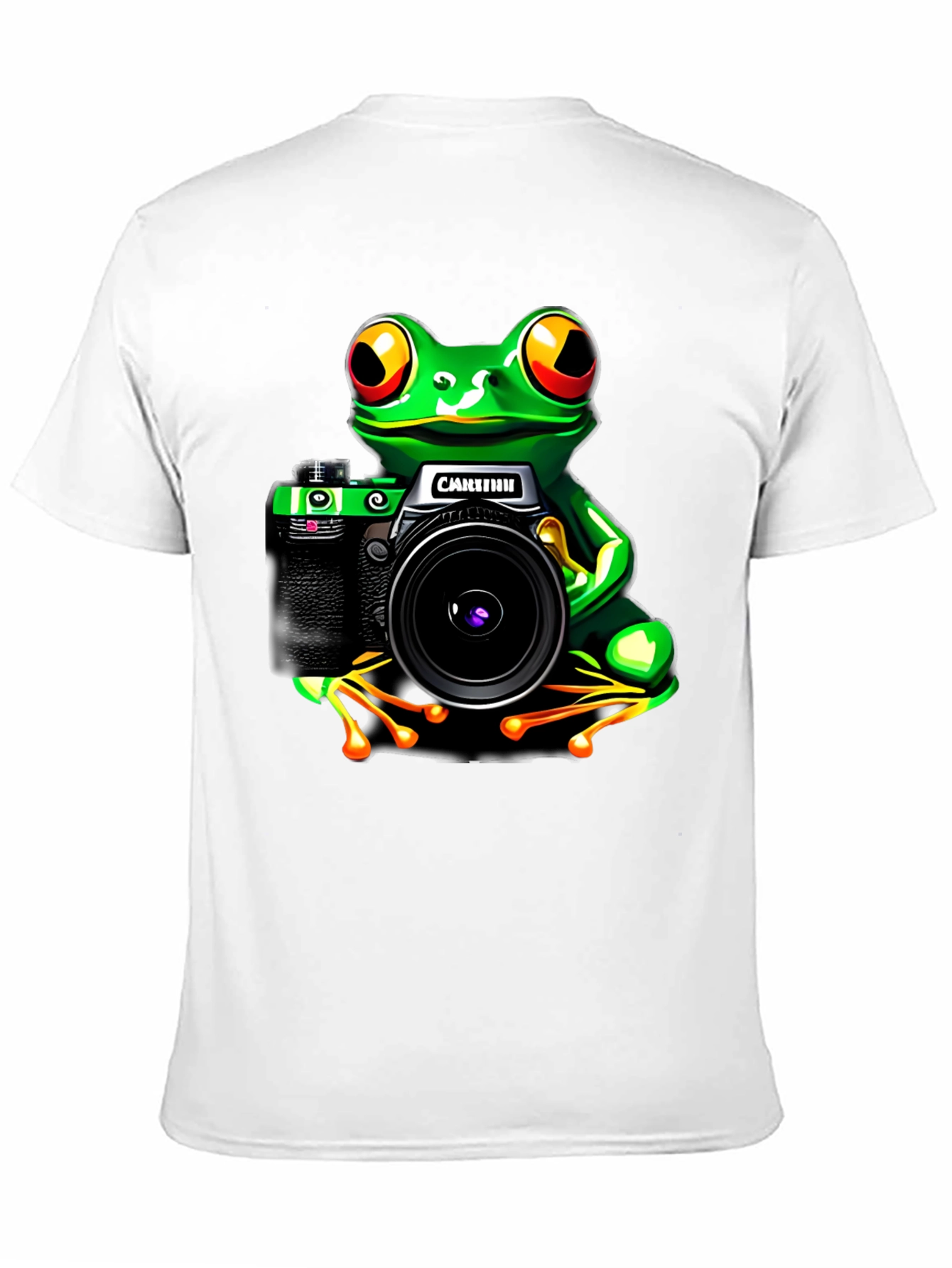 Frog Photographer Graphic T-Shirt