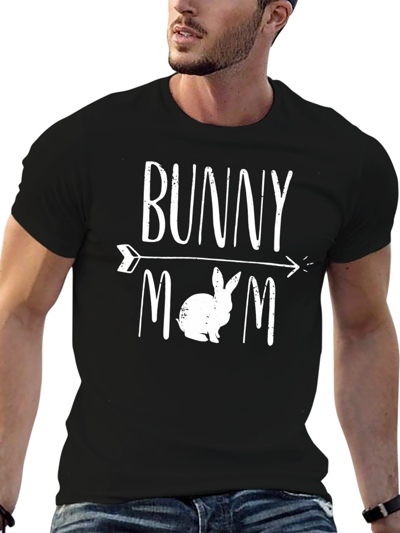 Bunny Mom Arrow T-Shirt