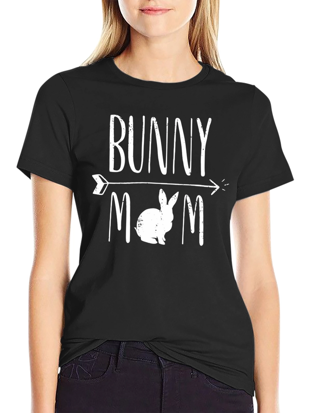 Bunny Mom Arrow T-Shirt