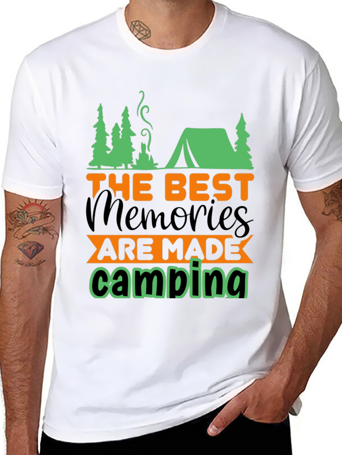 Camping Memories T-Shirt | Outdoor Adventure Tee