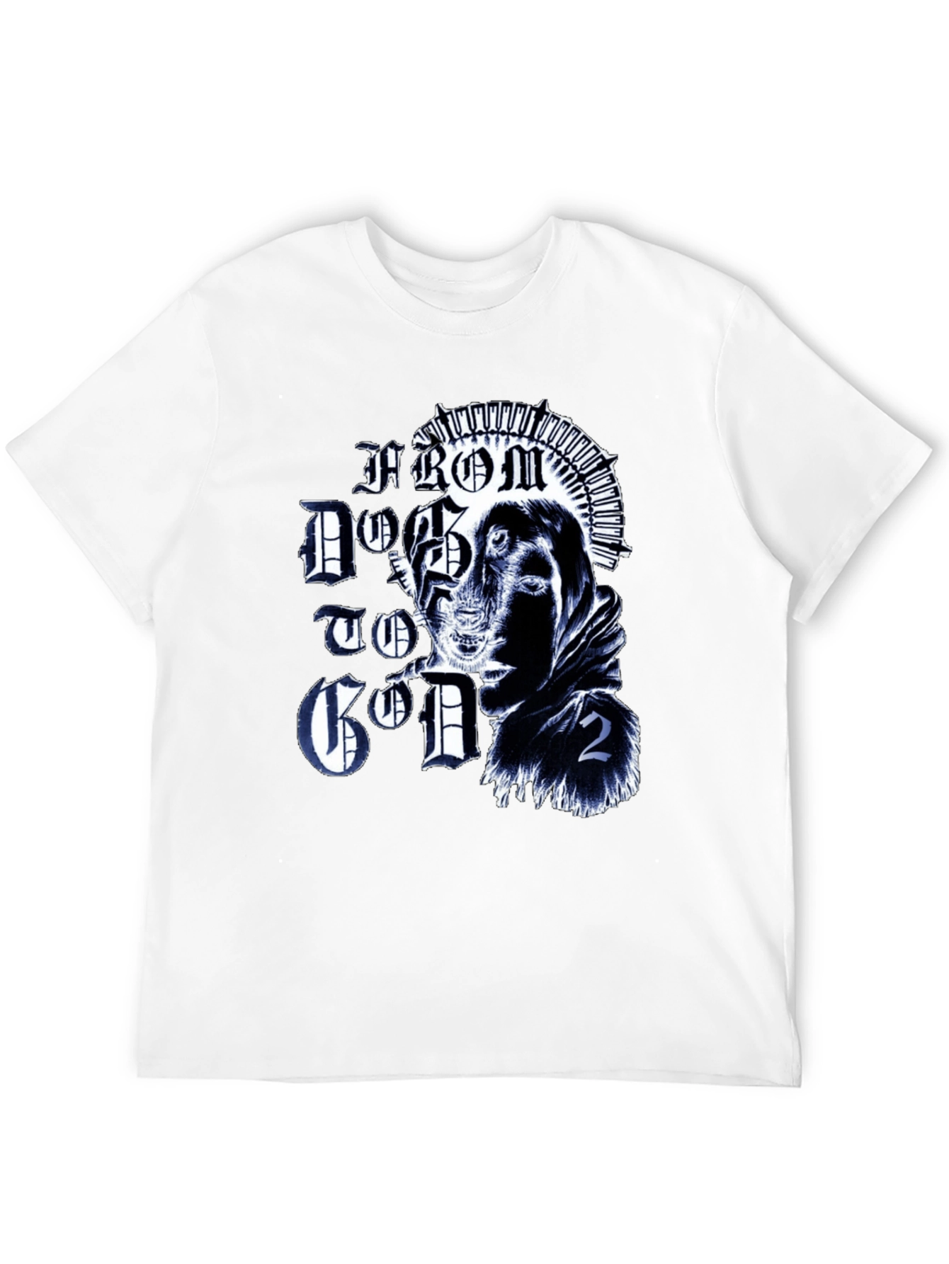 From Dog to God 2 Black Graphic Tee