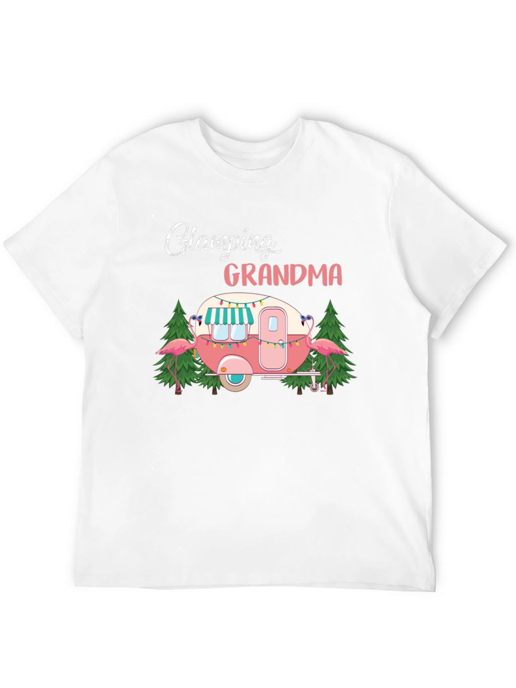 Glamping Grandma T-Shirt - Cute Camper Design