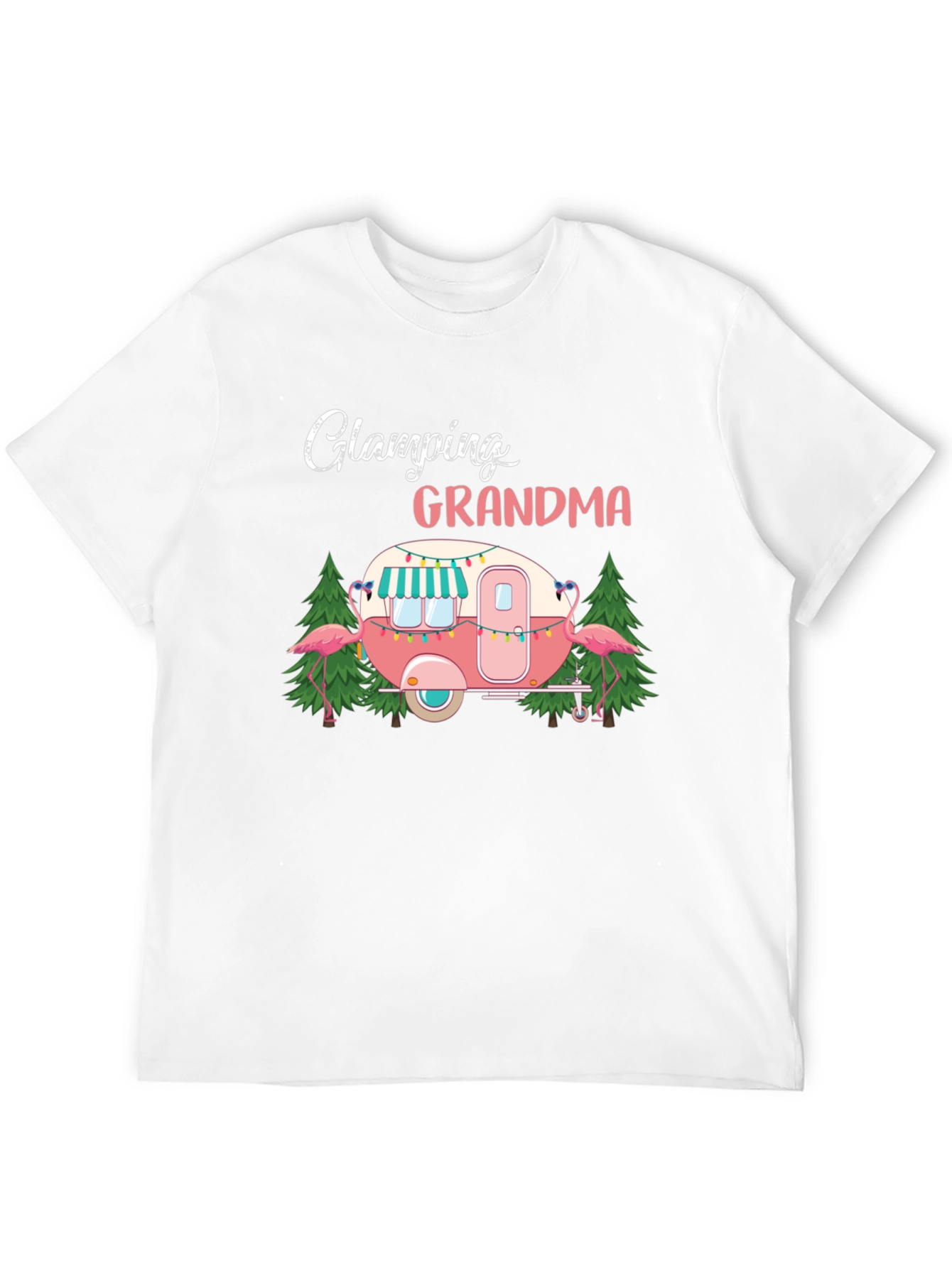 Glamping Grandma T-Shirt - Cute Camper Design
