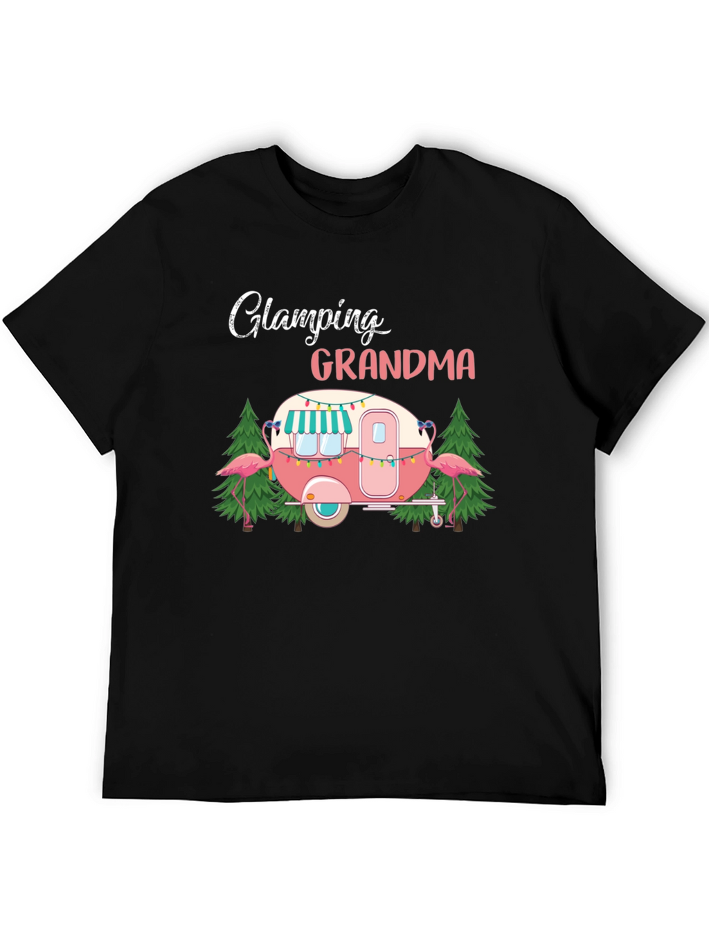 Glamping Grandma T-Shirt - Cute Camper Design