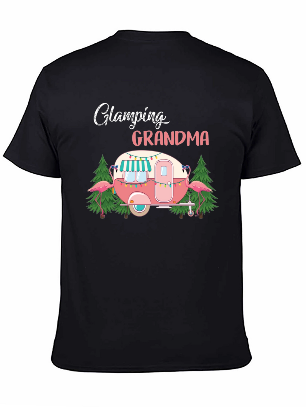 Glamping Grandma T-Shirt - Cute Camper Design