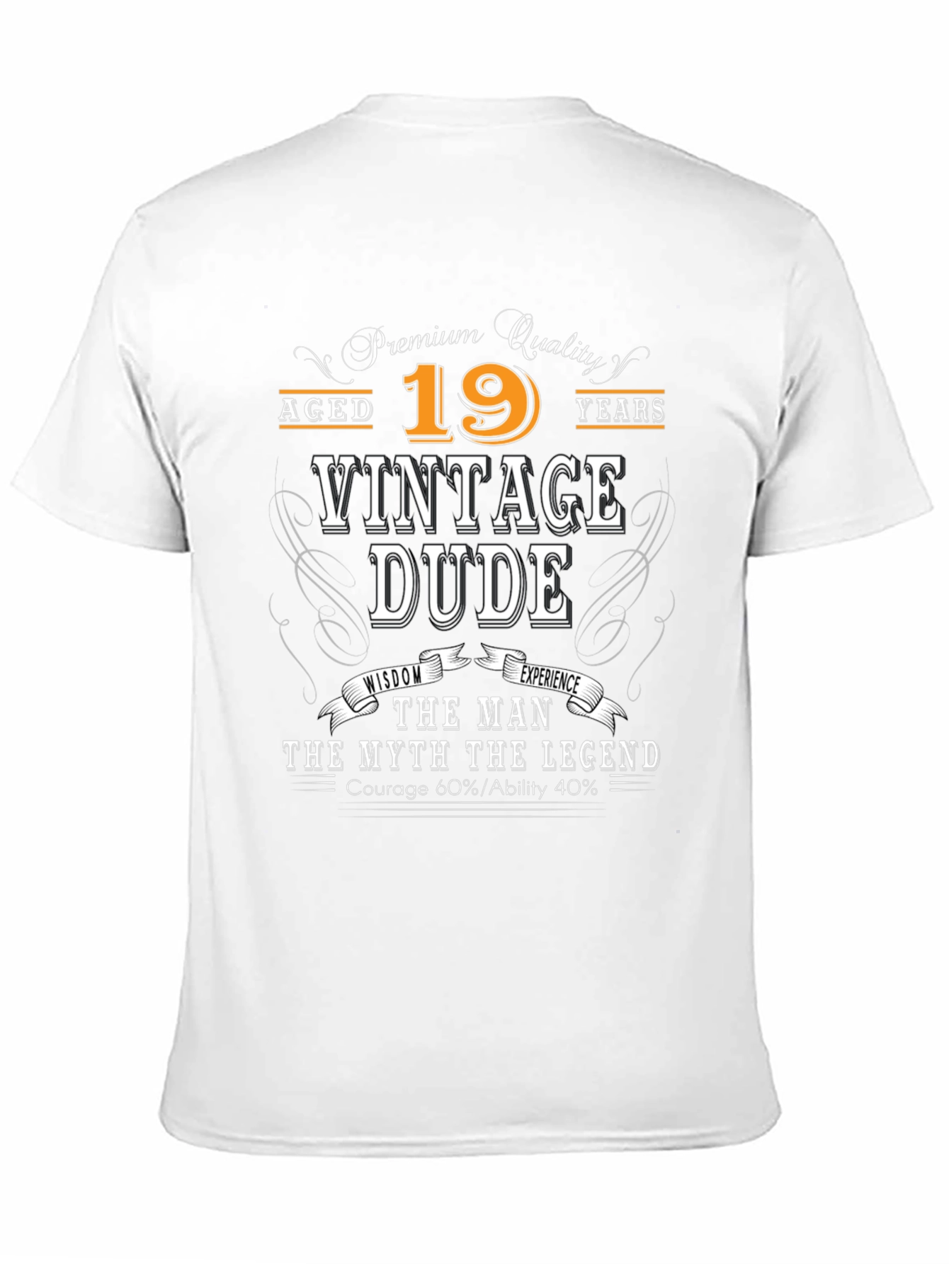 Vintage Dude 19th Birthday T-Shirt