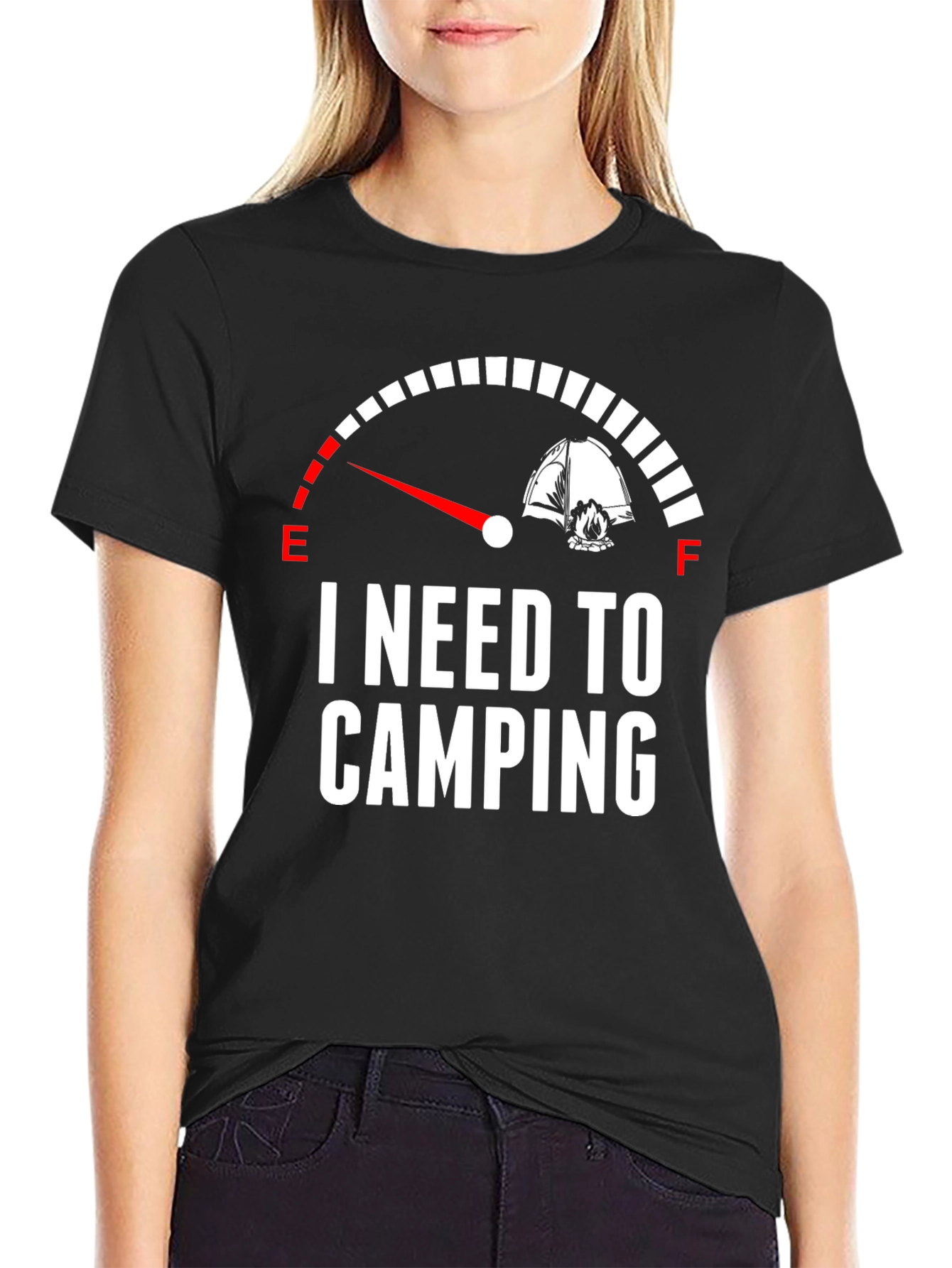 I Need To Camping Graphic Tee