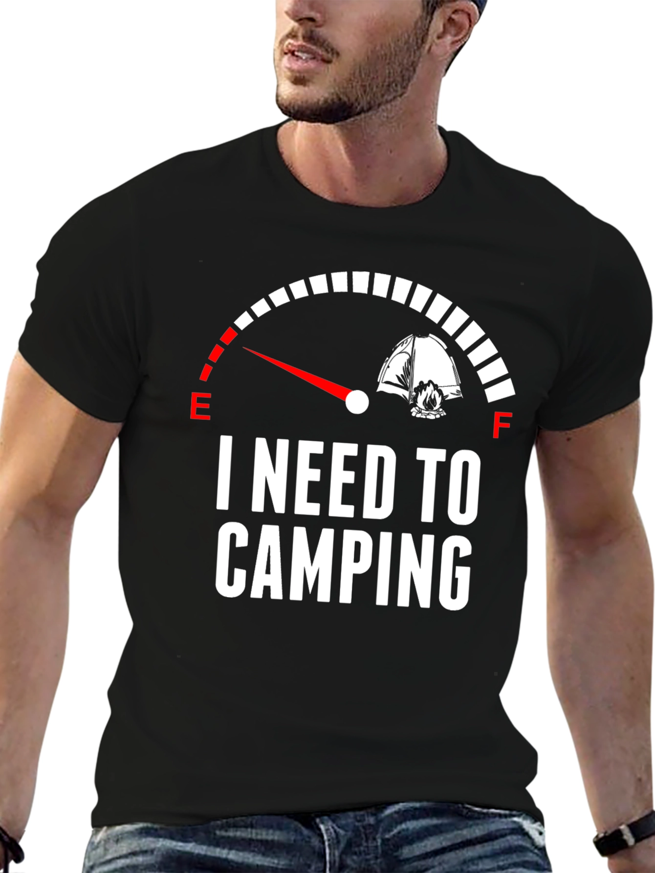 I Need To Camping Graphic Tee