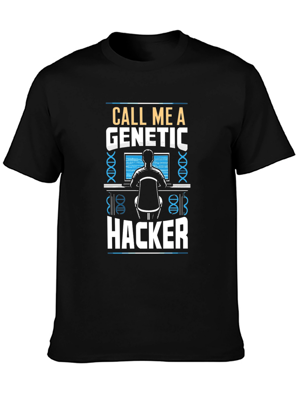 Genetic Hacker T-Shirt - Funny Science Tee