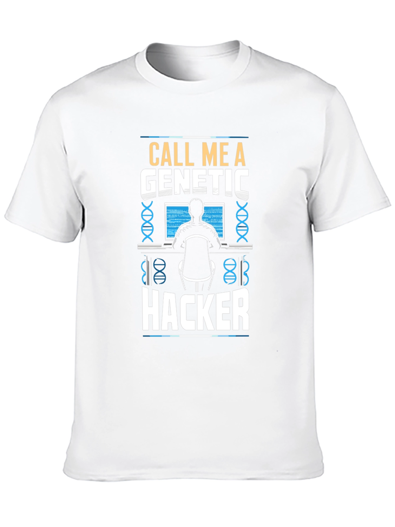 Genetic Hacker T-Shirt - Funny Science Tee