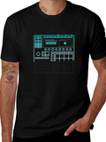DJ Mixer Graphic Tee - Black Cotton T-Shirt