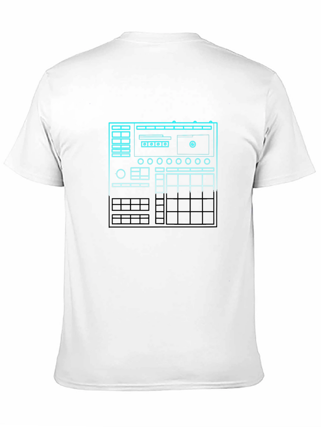 DJ Mixer Graphic Tee - Black Cotton T-Shirt
