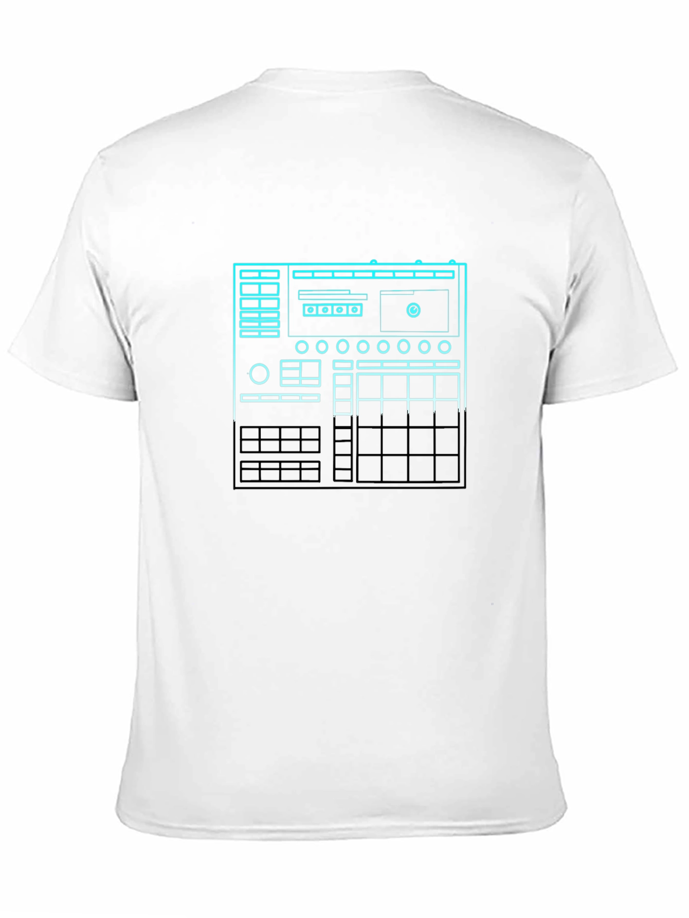 DJ Mixer Graphic Tee - Black Cotton T-Shirt