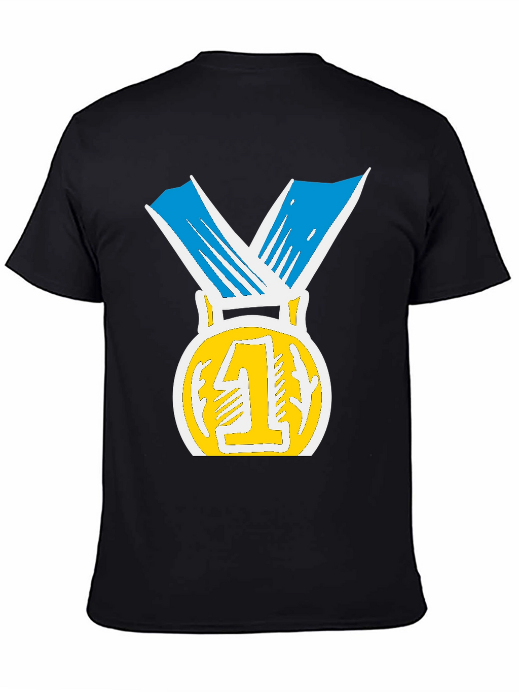 Winners Medal T-Shirt - Number One!