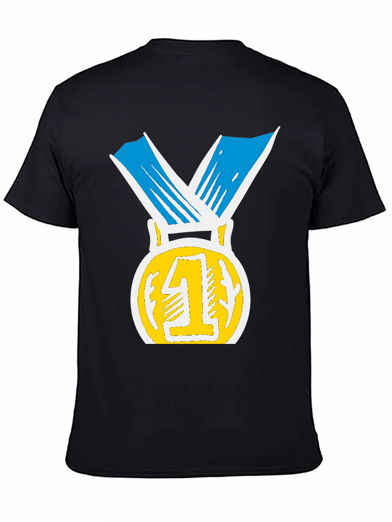 Winners Medal T-Shirt - Number One!