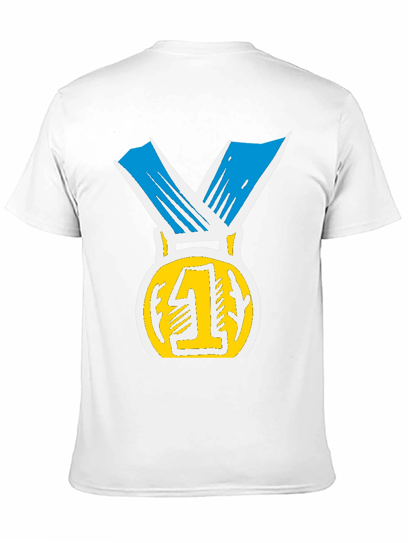 Winners Medal T-Shirt - Number One!