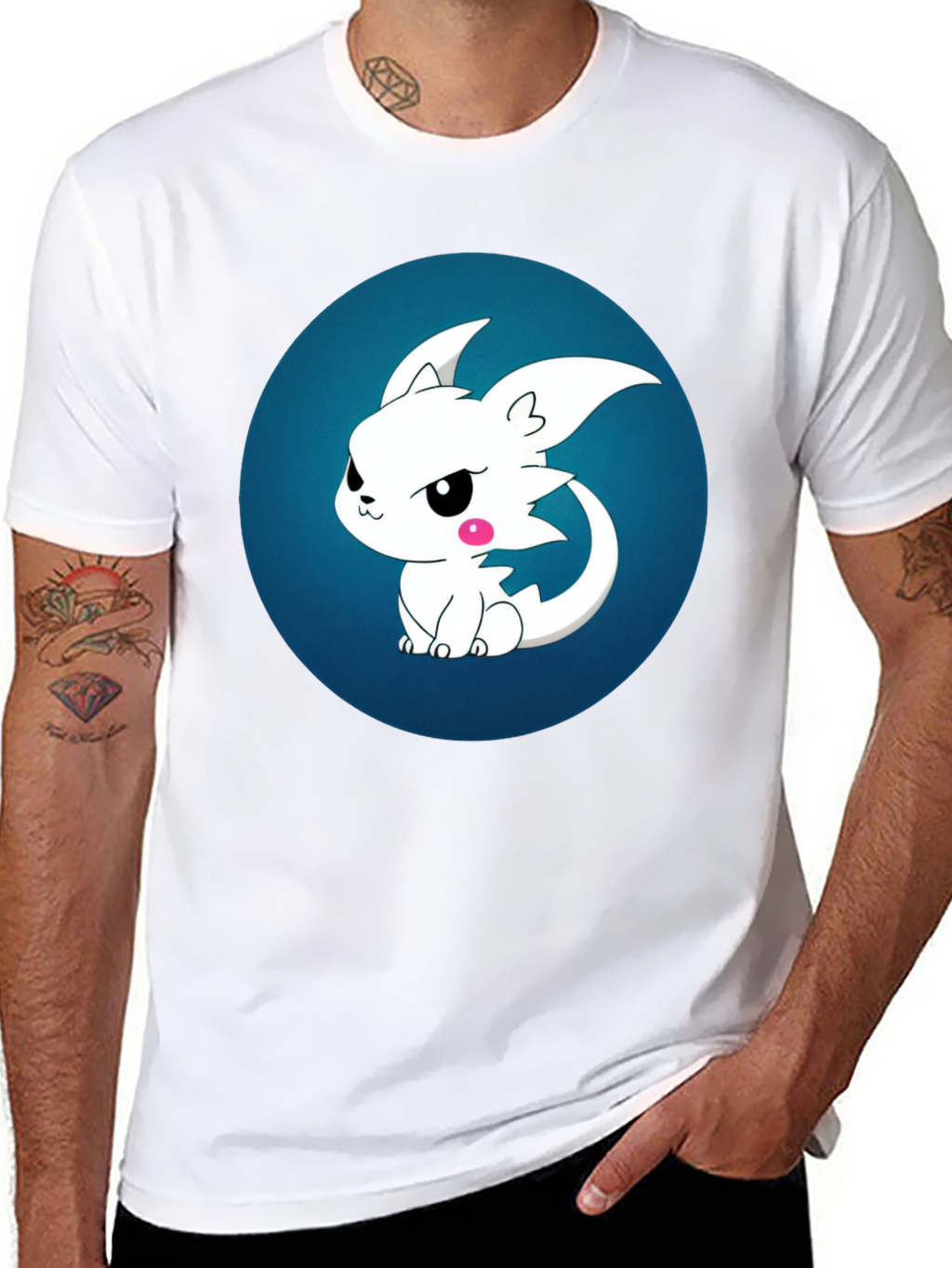 Cute Anime Character Graphic Tee
