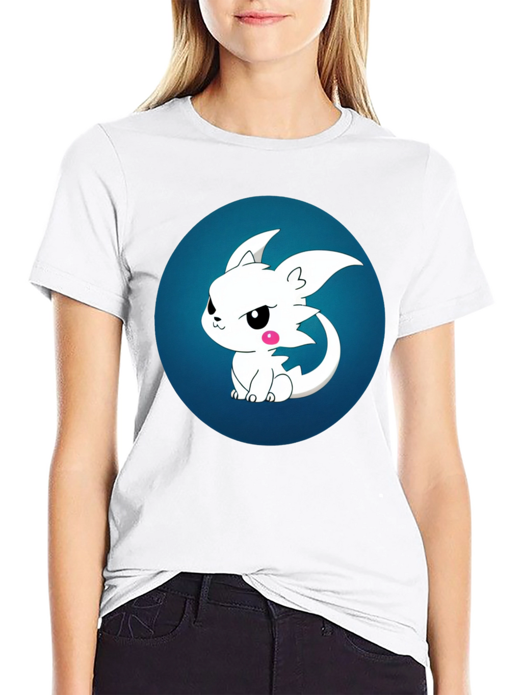 Cute Anime Character Graphic Tee