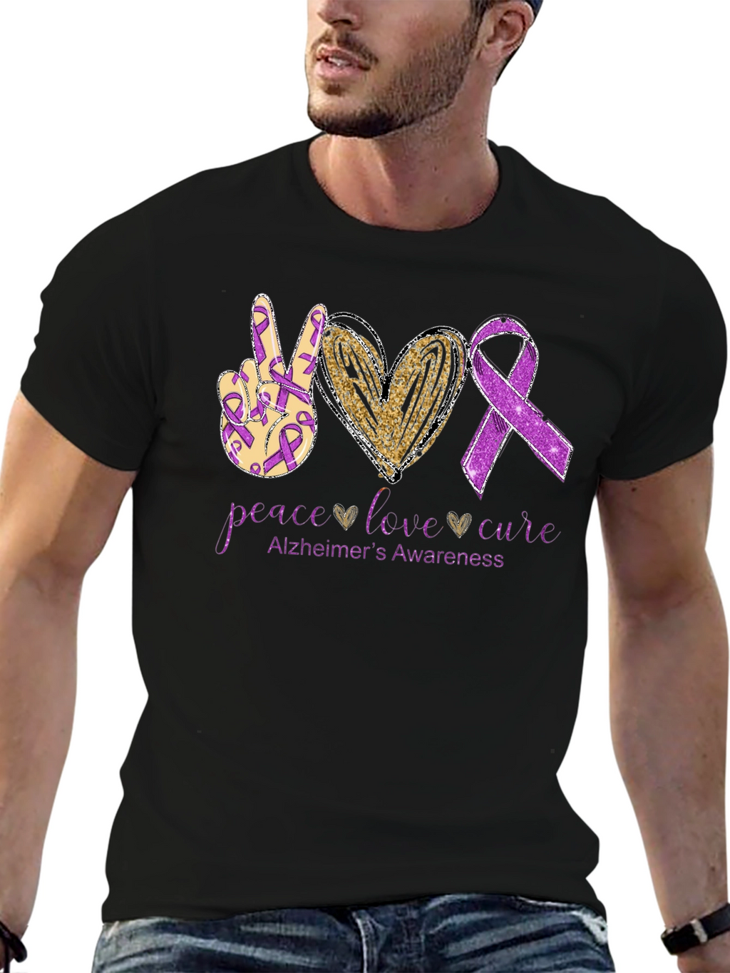 Alzheimers Awareness Graphic Tee